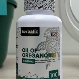 Oil Of Oregano Herbalic Capsulas 4.000 mg